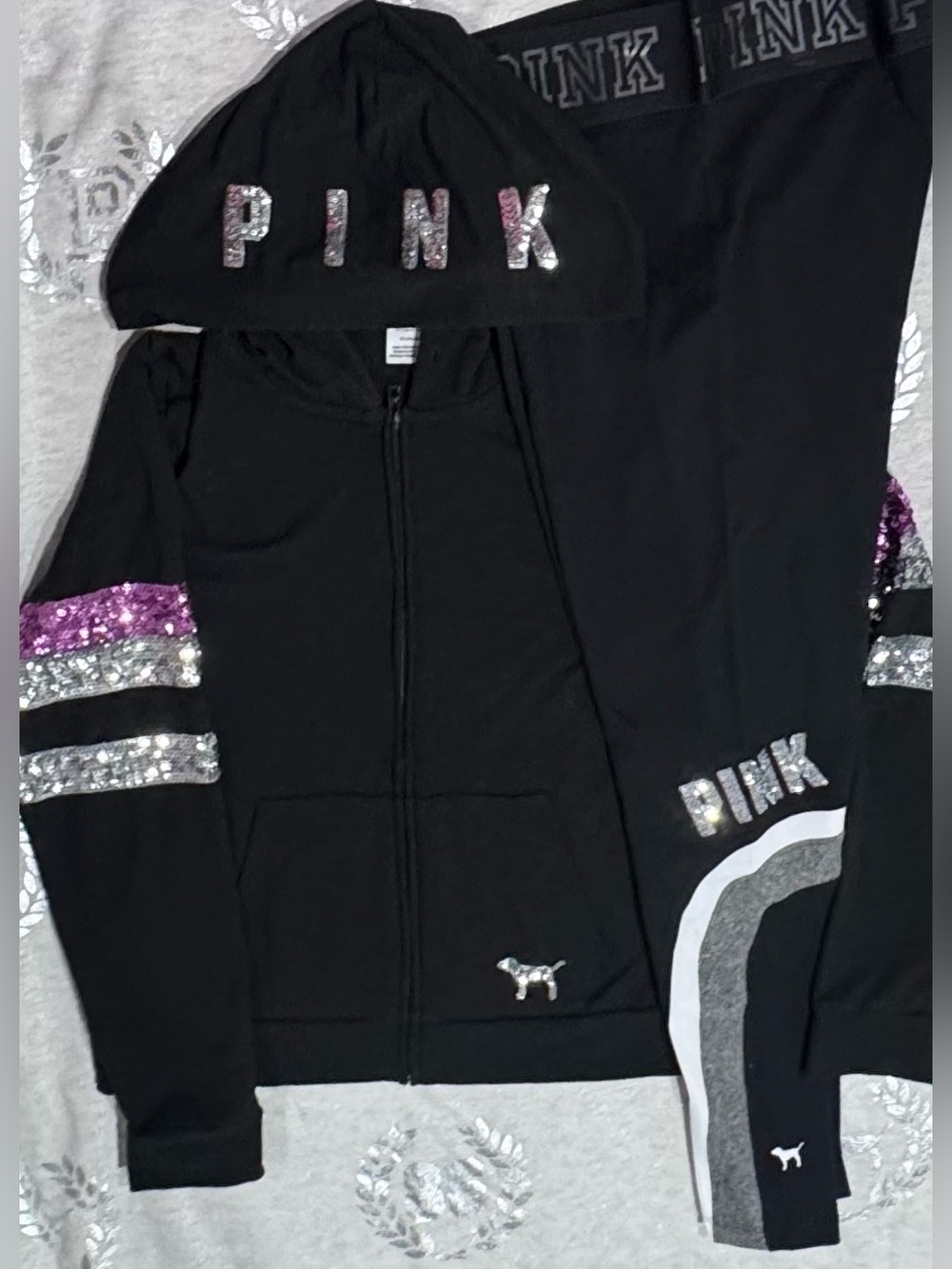 VS PINK VINTAGE BLING SET NWOT